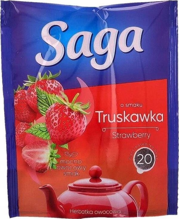 Τσάι Saga Φράουλα, 20 Φακελάκια