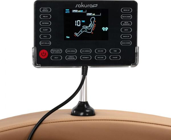 Sakura Standard 801 Καρέκλα Μασάζ - Καφέ