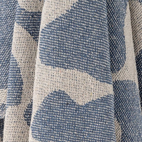 Salobre Plaid, Blå, Genanvendt Bomuld