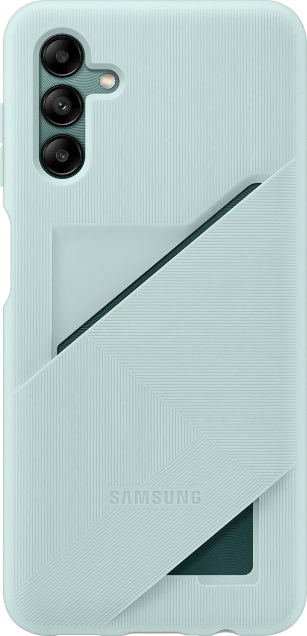 Samsung Card Slot Cover Θήκη Σιλικόνης για Samsung Galaxy A04s - Πράσινο (EF-OA047TGEGWW)