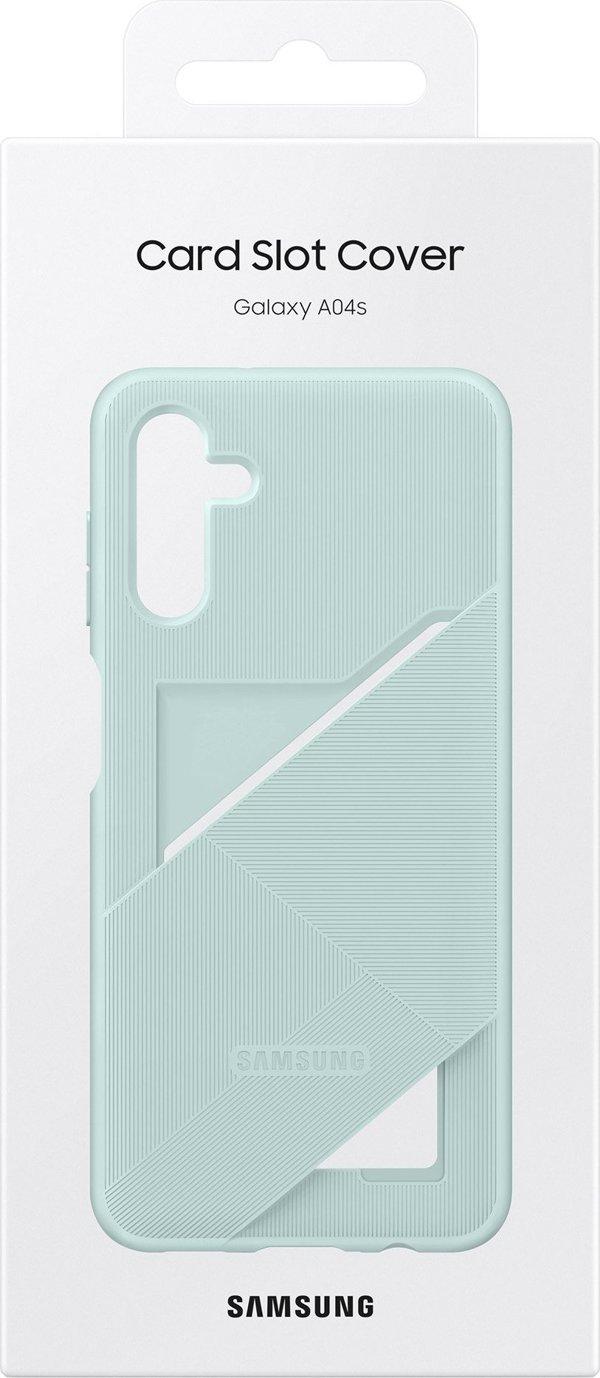 Samsung Card Slot Cover Θήκη Σιλικόνης για Samsung Galaxy A04s - Πράσινο (EF-OA047TGEGWW)