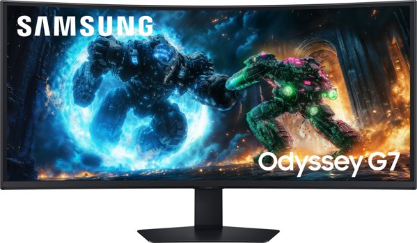 Samsung Odyssey G7 S40FG756EU Gaming Monitor 40" WUHD 180Hz 1ms, Καμπύλη, Μαύρο