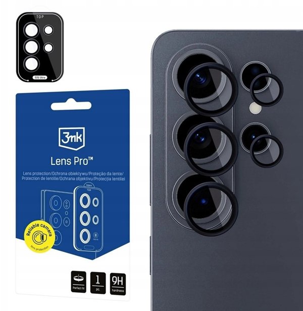 Samsung Galaxy S26 Ultra - 3mk Lens Protection Pro Black