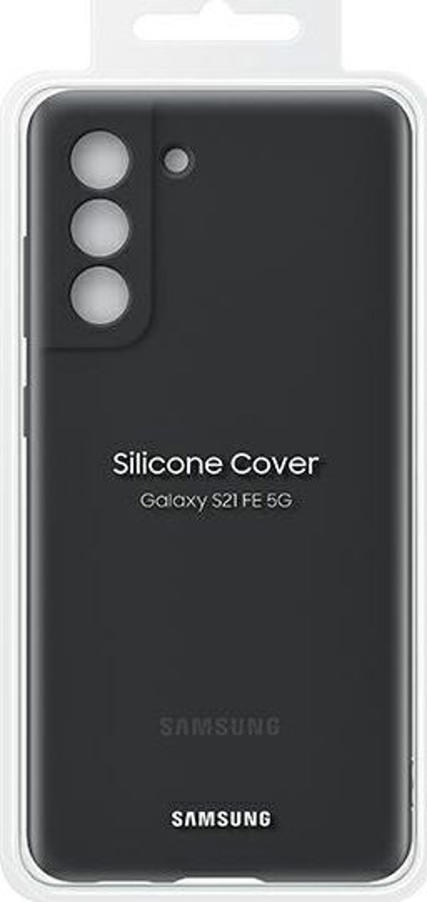 Samsung Etui Samsung EF-PG990TBEGWW S21 FE 5G G990 czarny/black Silicone Cover