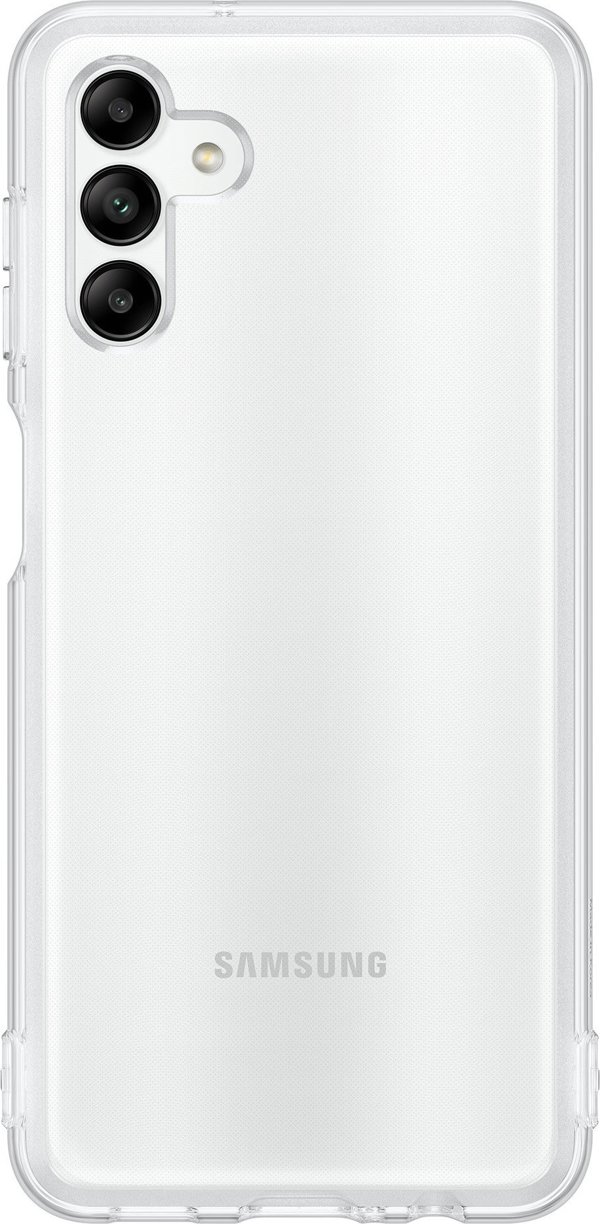 Samsung Samsung Soft Clear Cover ανθεκτική θήκη με ζελατινώδες πλαίσιο και ενισχυμένη πλάτη Samsung Galaxy A04s διαφανής (EF-QA047TTEGWW)
