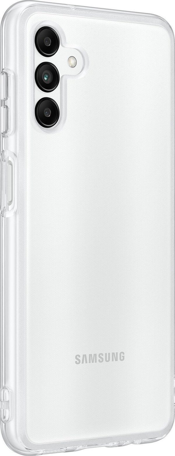 Samsung Samsung Soft Clear Cover ανθεκτική θήκη με ζελατινώδες πλαίσιο και ενισχυμένη πλάτη Samsung Galaxy A04s διαφανής (EF-QA047TTEGWW)