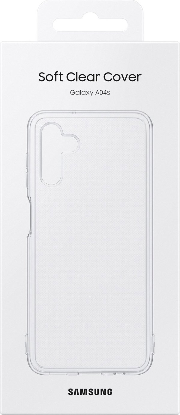 Samsung Samsung Soft Clear Cover ανθεκτική θήκη με ζελατινώδες πλαίσιο και ενισχυμένη πλάτη Samsung Galaxy A04s διαφανής (EF-QA047TTEGWW)