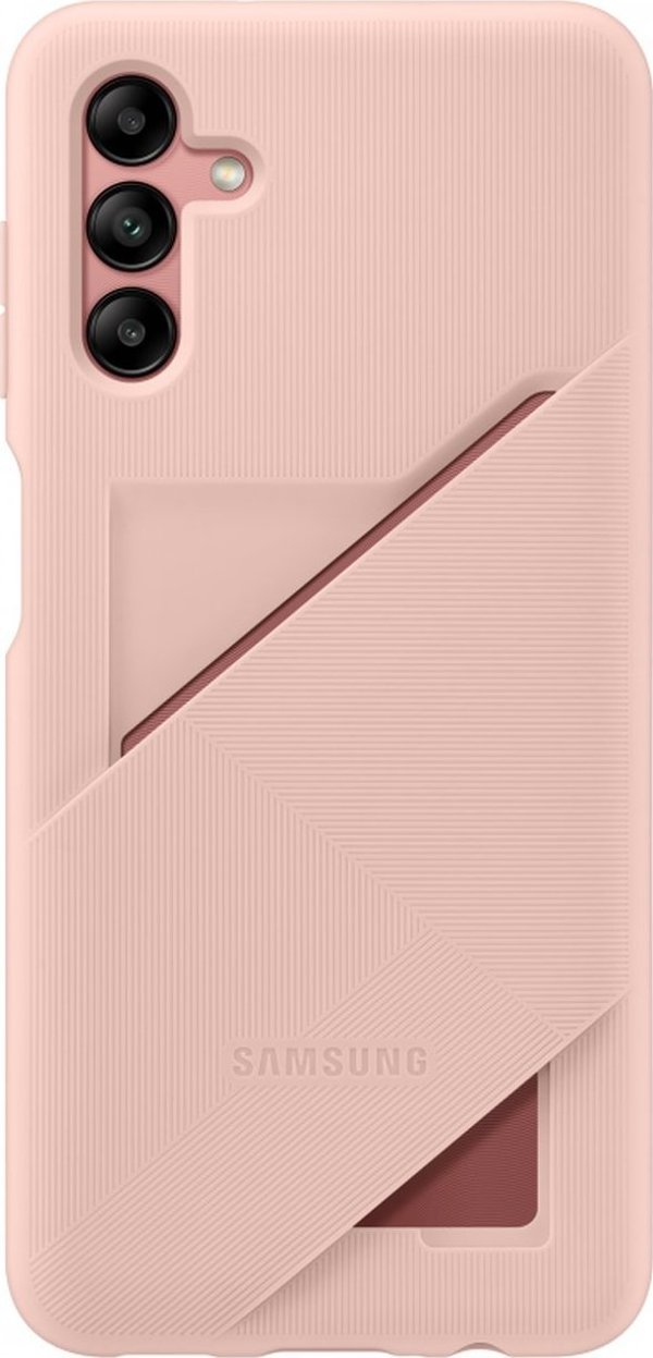 Samsung Θήκη Card Slot Cover για Samsung Galaxy A04s, Σιλικόνης με Θήκη για Κάρτες, Χάλκινο (EF-OA047TZEGWW)