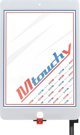 Οθόνη αφής Samsung MUSTTBY + OCA για iPAD Mini 4 (λευκό)