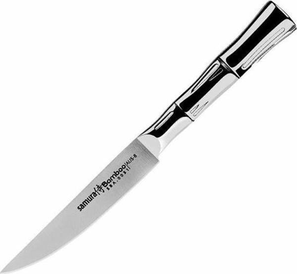 Samura Bamboo Μαχαίρι για Στέικ, Ανοξείδωτο Ατσάλι, 110mm