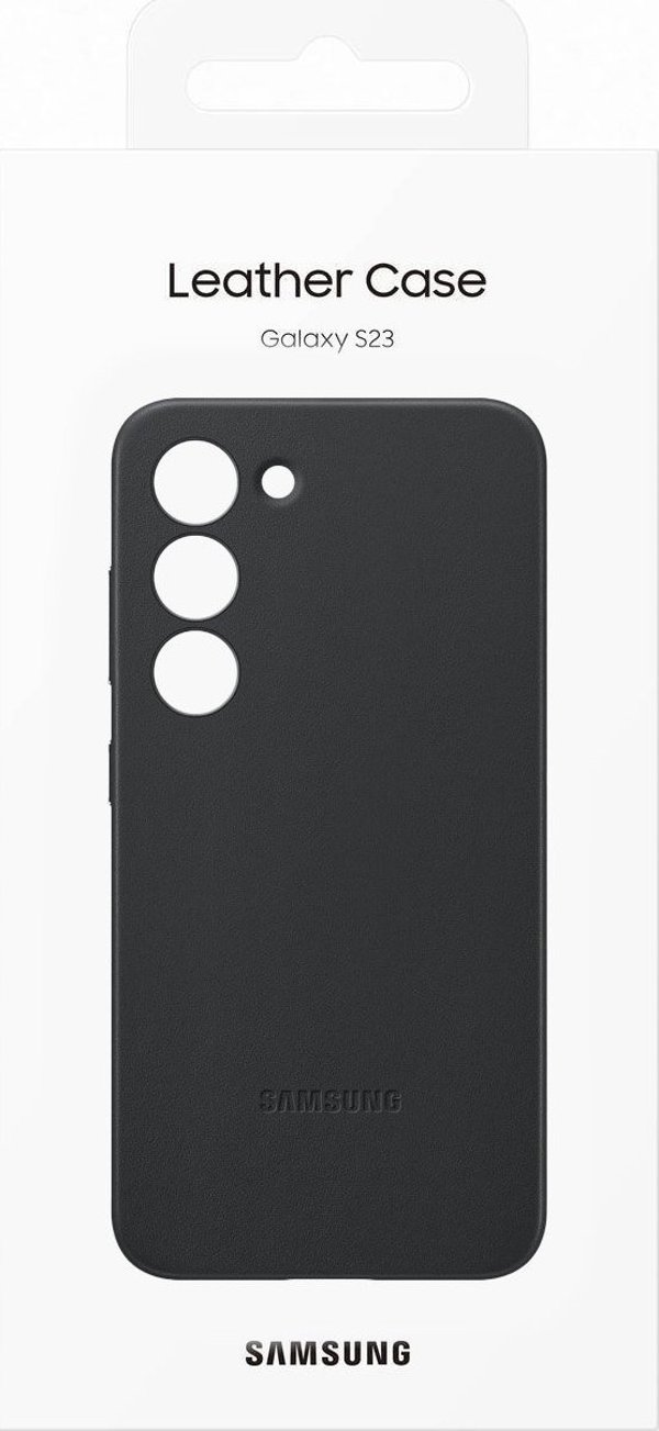 Samsung Etui Samsung Leather Case do Galaxy S23 Czarne