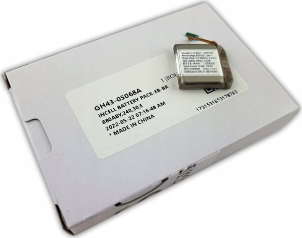 Samsung Λουράκι για Samsung Galaxy Watch4 R860 R865 R880 R885, Σιλικόνης, Μαύρο