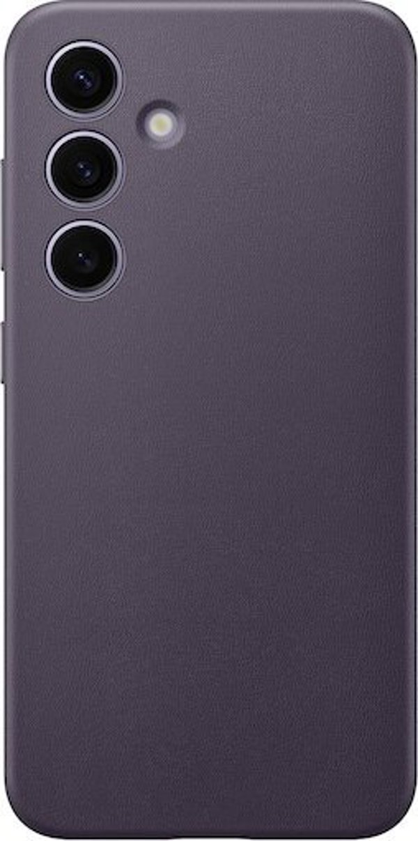 Θήκη Samsung Vegan Leather Case Galaxy S24 σκούρο μοβ