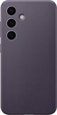Θήκη Samsung Vegan Leather Case Galaxy S24 σκούρο μοβ