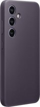 Θήκη Samsung Vegan Leather Case Galaxy S24 σκούρο μοβ