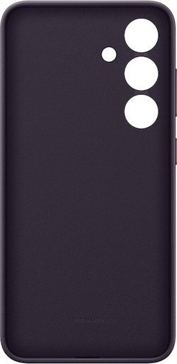 Θήκη Samsung Vegan Leather Case Galaxy S24 σκούρο μοβ