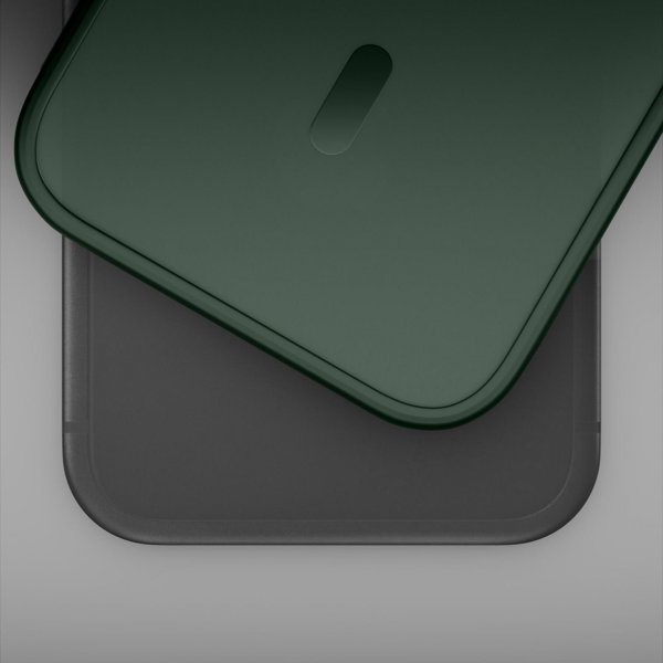 Samsung Galaxy S25 - 3mk Smoke MagCase Green