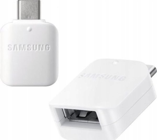 Samsung Προσαρμογέας OTG EE-UN930 USB-C σε USB-A, Λευκό (Bulk)
