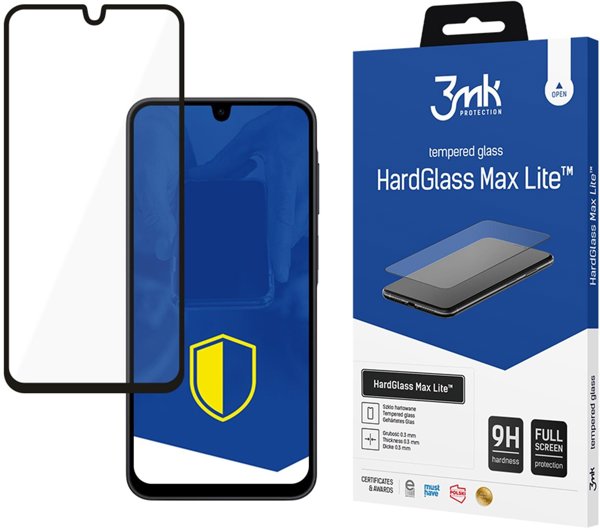 Samsung Galaxy A17 5G/ 4G - 3mk HardGlass Max Lite Black