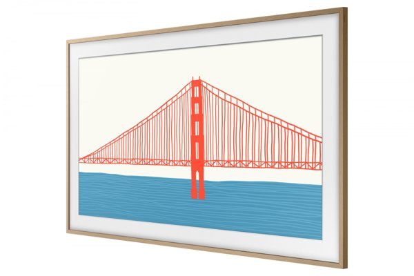 Samsung Wymienna ramka Samsung The Frame VG-SCFA85TKBXC Jasne drewno