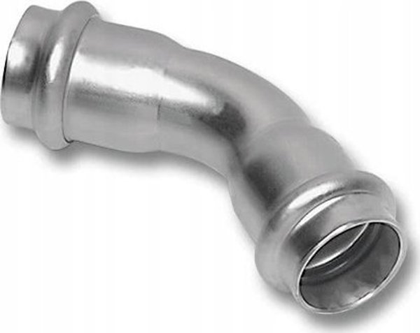 Γωνία SANHA NIROSAN 45° d18 από Ανοξείδωτο Χάλυβα 316L (1.4404)