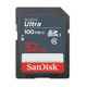 Κάρτα μνήμης SanDisk 32GB SDHC Ultra 100 MB/s 6196591852750