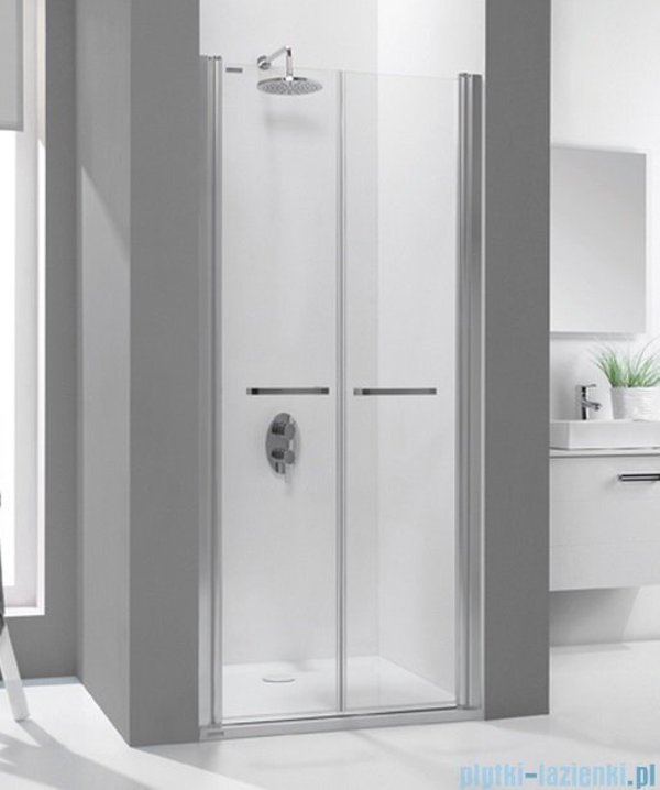 Sanplast Ντουζιέρα Prestige III DD/PR III 80s λευκή για τοίχο