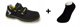 Sandalai Ochronne VM FOOTWEAR Edmonton 2275-S1PL ESD Rozm. 43 Czarno-Zolte