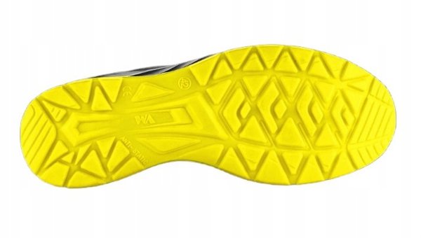 Sandalai Ochronne VM FOOTWEAR Edmonton 2275-S1PL ESD Rozm. 43 Czarno-Zolte