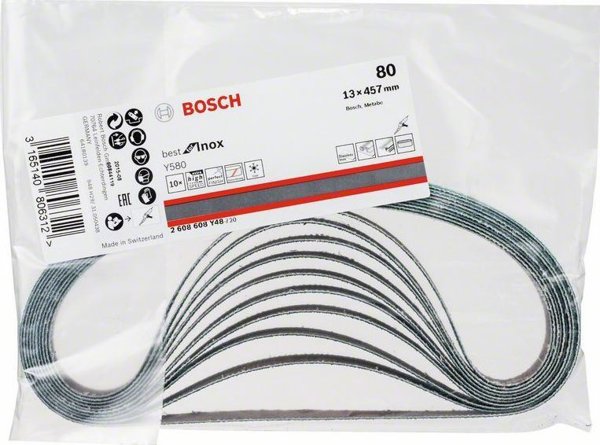 sanding belt Y580 Bosch 2608608Y48