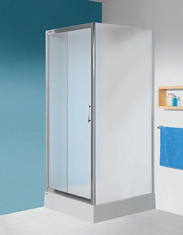 Sanplast λευκό τοίχωμα ντουζιέρας SS/TX5b 80s
