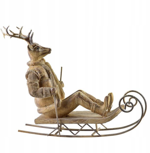 SANTA LILA Figura 29,5x10,5x23,5 cm