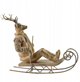 SANTA LILA Figura 29,5x10,5x23,5 cm