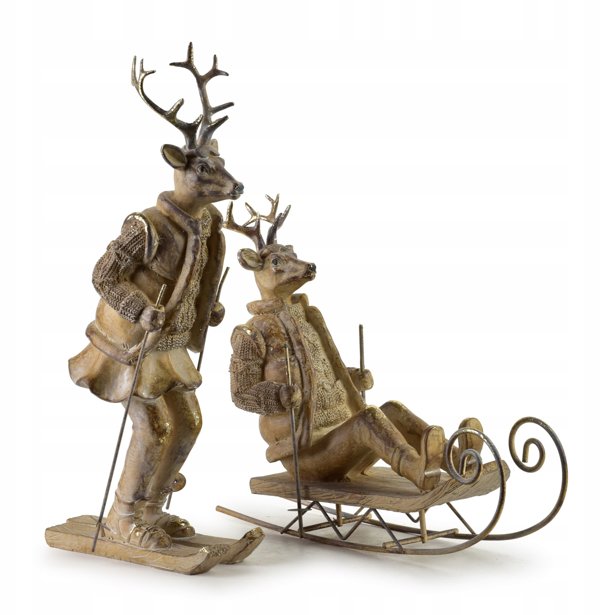 SANTA LILA Figura 29,5x10,5x23,5 cm