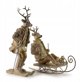 SANTA LILA Figura 29,5x10,5x23,5 cm