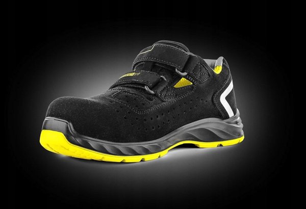 Sandaly ochronne VM FOOTWEAR Edmonton 2275-S1PL ESD rozm. 42 czarno-zolte