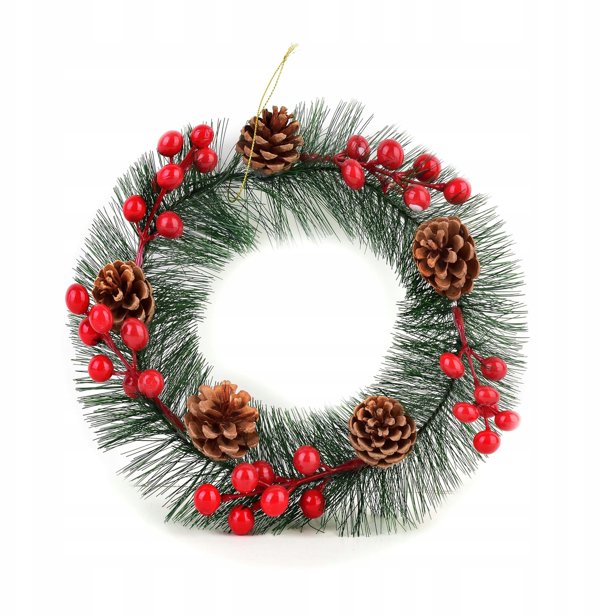 Χριστουγεννιάτικο στεφάνι SANTA LILA 25cm
