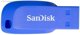 SanDisk Cruzer Blade USB Flash Drive 64GB Electric Mėlyna, EAN: 619659146931