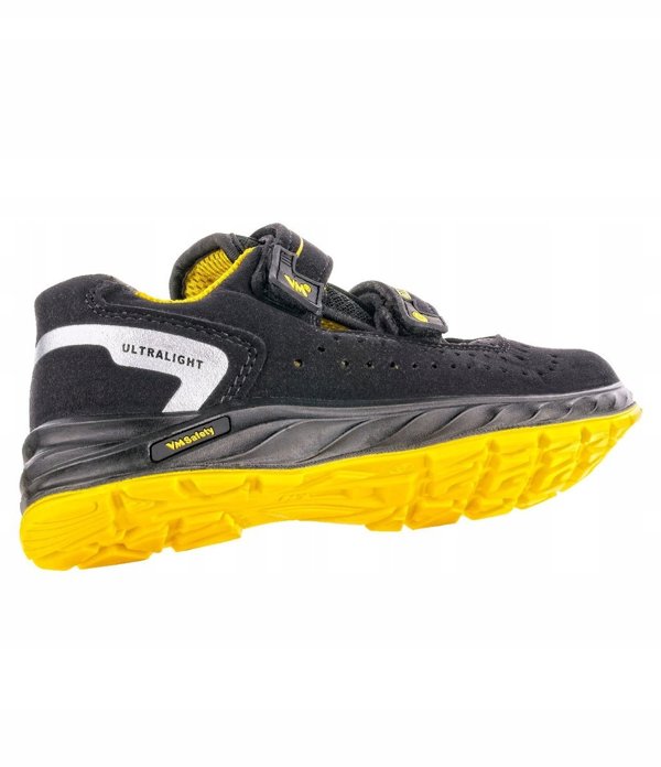 Sandalier Ochronne VM FOOTWEAR Edmonton 2275-S1PL ESD rozmiar 44 czarno-zolte