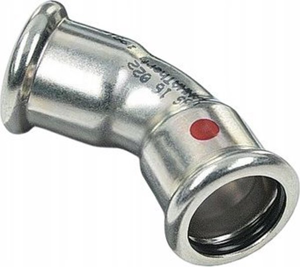 SANHA Αγκώνας Διπλής Καμπύλης 45° SANHA-Therm ZWxZW, 67mm