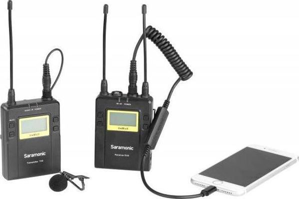 Saramonic Καλώδιο Ήχου LC-C35, Mini Jack 3.5mm TRS σε Lightning για Σύνδεση Συσκευών Ήχου σε iPhone/iPad