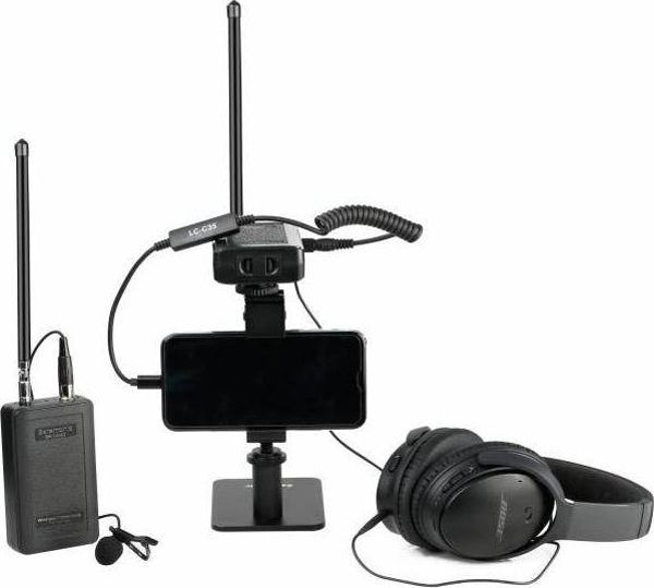 Saramonic Καλώδιο Ήχου LC-C35, Mini Jack 3.5mm TRS σε Lightning για Σύνδεση Συσκευών Ήχου σε iPhone/iPad