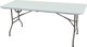Saska Garden Πτυσσόμενο Τραπέζι Catering 180x70cm, Λευκό, Αντοχή έως 100kg