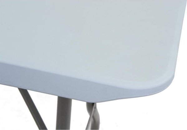 Saska Garden Πτυσσόμενο Τραπέζι Catering 180x70cm, Λευκό, Αντοχή έως 100kg