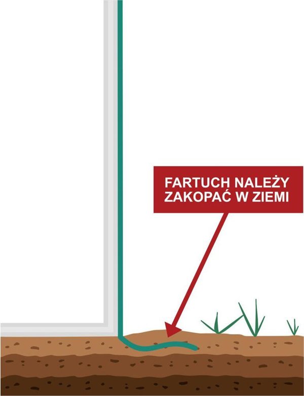 Θερμοκήπιο για ντομάτες και αγγούρια Saska Garden 200x77x168-150CM PE πράσινο
