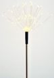 Saska Garden Ηλιακός Λαμπτήρας Κήπου Πικραλίδα 90 LED, Ανοξείδωτο Ατσάλι, Αδιάβροχο Φωτιστικό με Αισθητήρα Φωτός