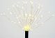 Saska Garden Ηλιακός Λαμπτήρας Κήπου Πικραλίδα 90 LED, Ανοξείδωτο Ατσάλι, Αδιάβροχο Φωτιστικό με Αισθητήρα Φωτός