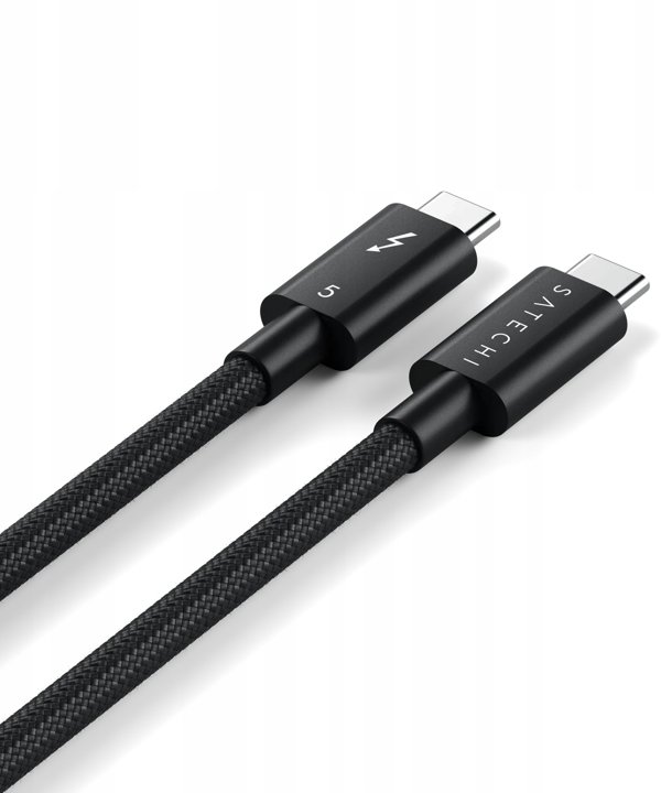 Satechi - kabel thunderbolt 5 USB-C - USB-C 1m (black)
