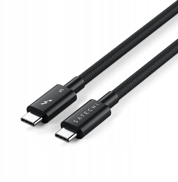 Satechi - kabel thunderbolt 5 USB-C - USB-C 1m (black)