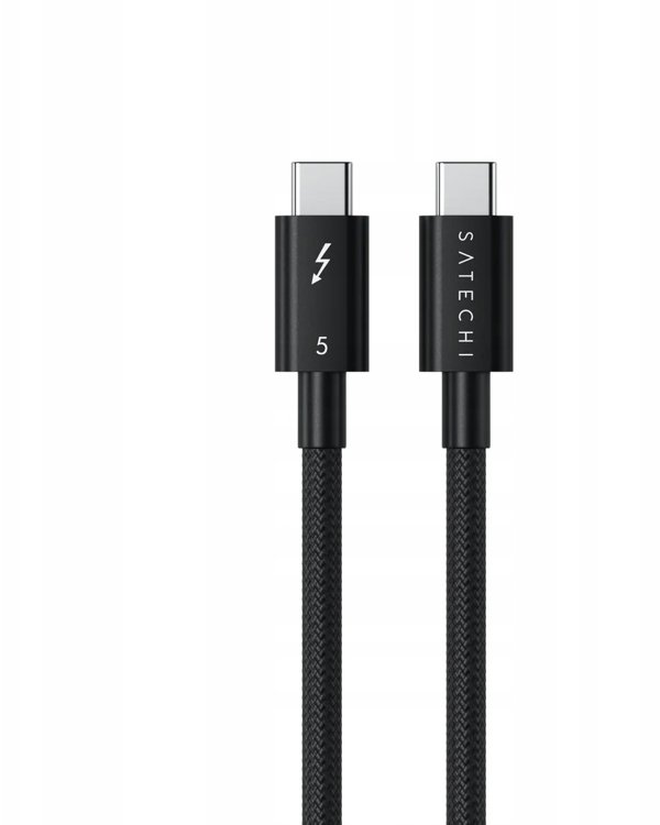 Satechi - kabel thunderbolt 5 USB-C - USB-C 1m (black)